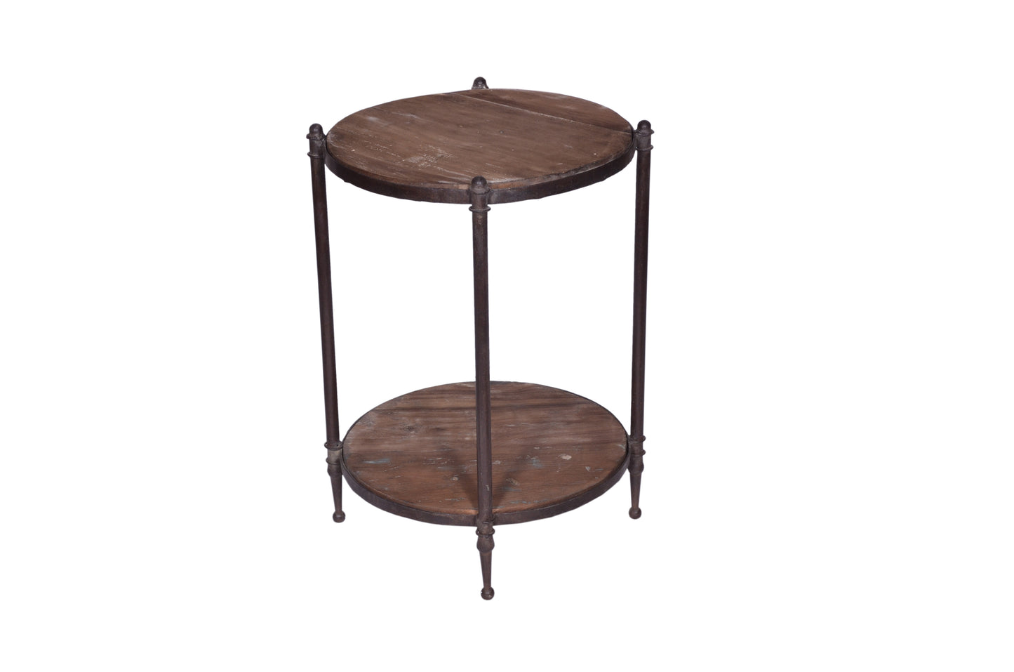 Front view of Kaarlo Round Side Table