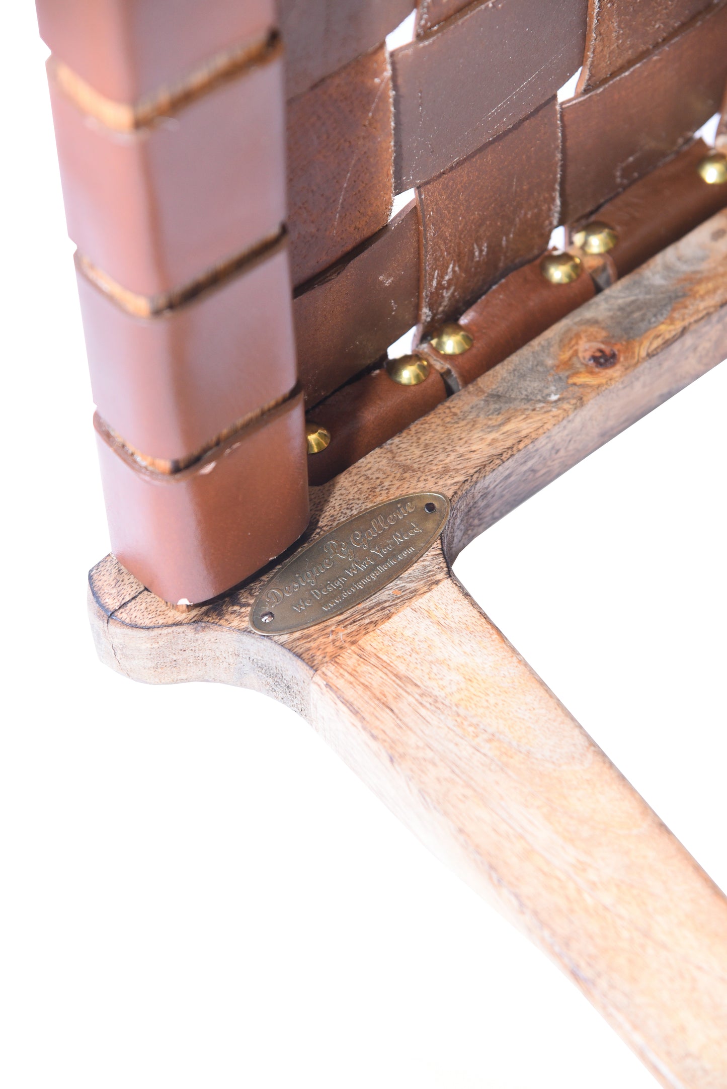 Leather Bench from a different angle