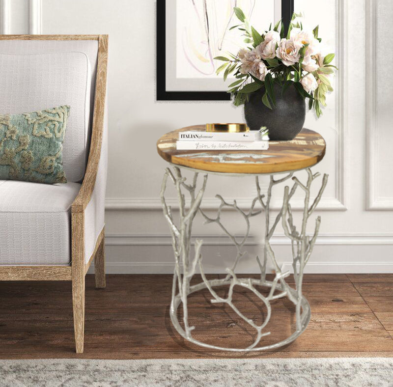 Sino Side Table in living room