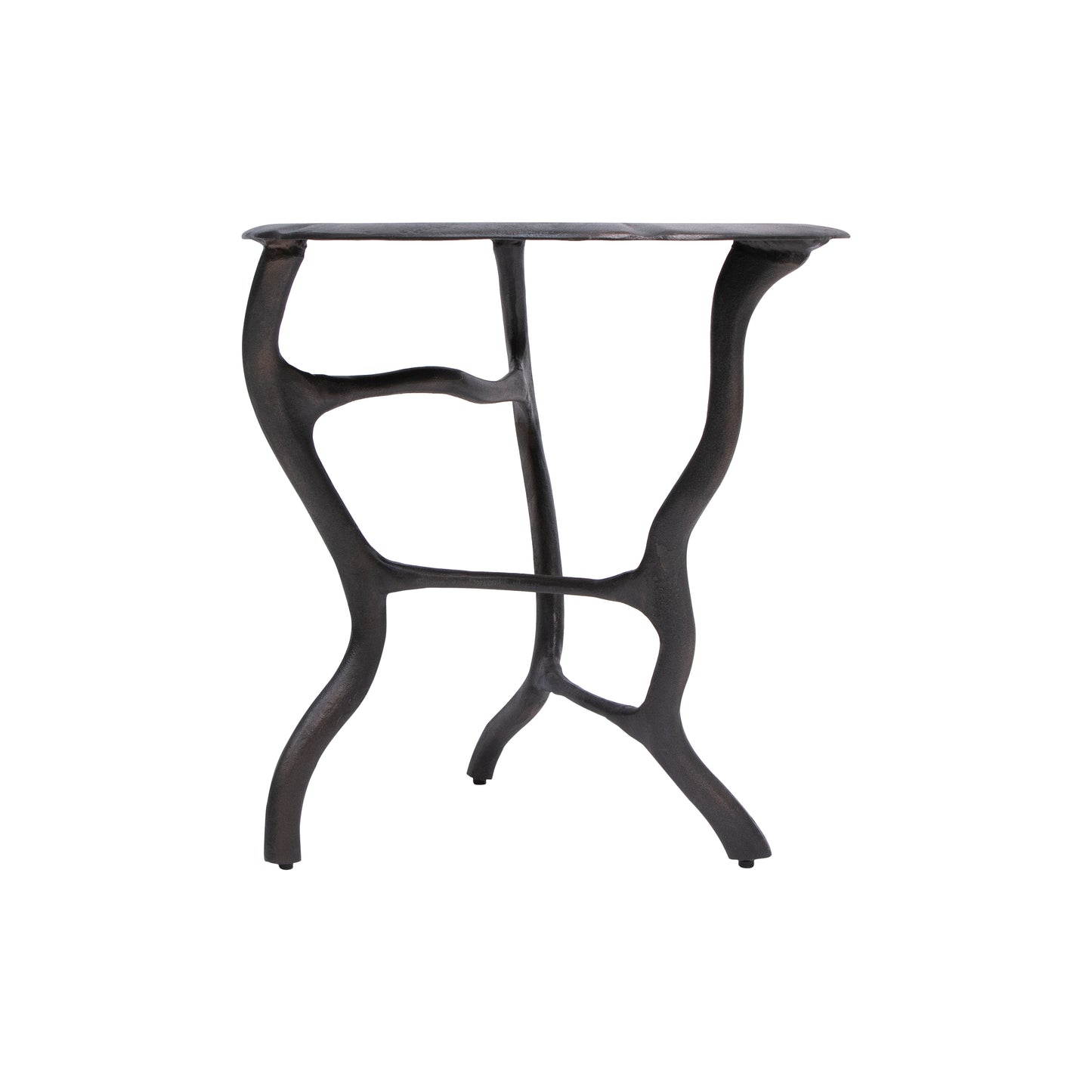 detailed view of modern side table legs