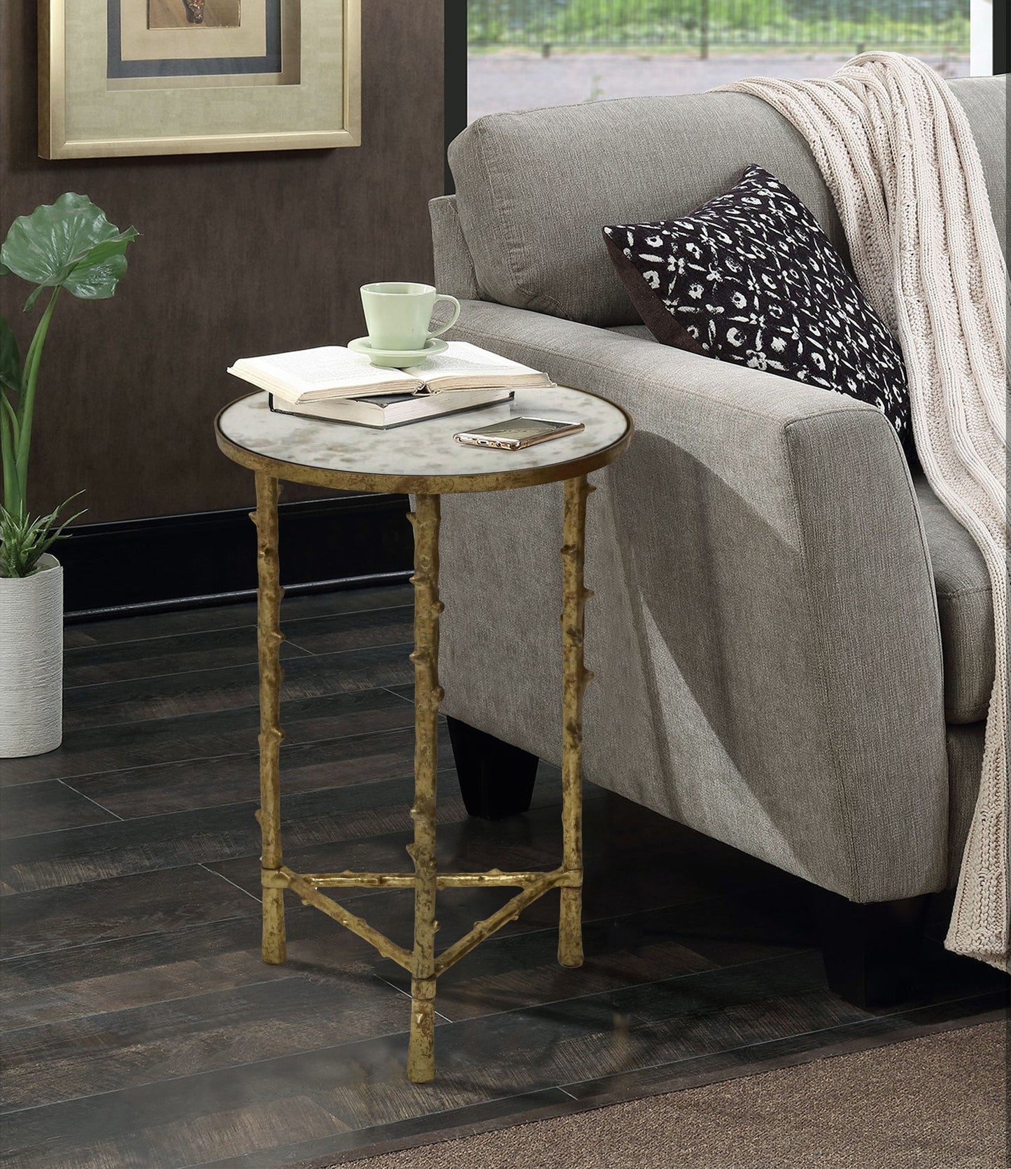 Glostrup Round End Table Designe Gallerie