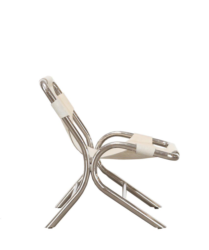 Metal view of Keagan Sling Lounge Chair