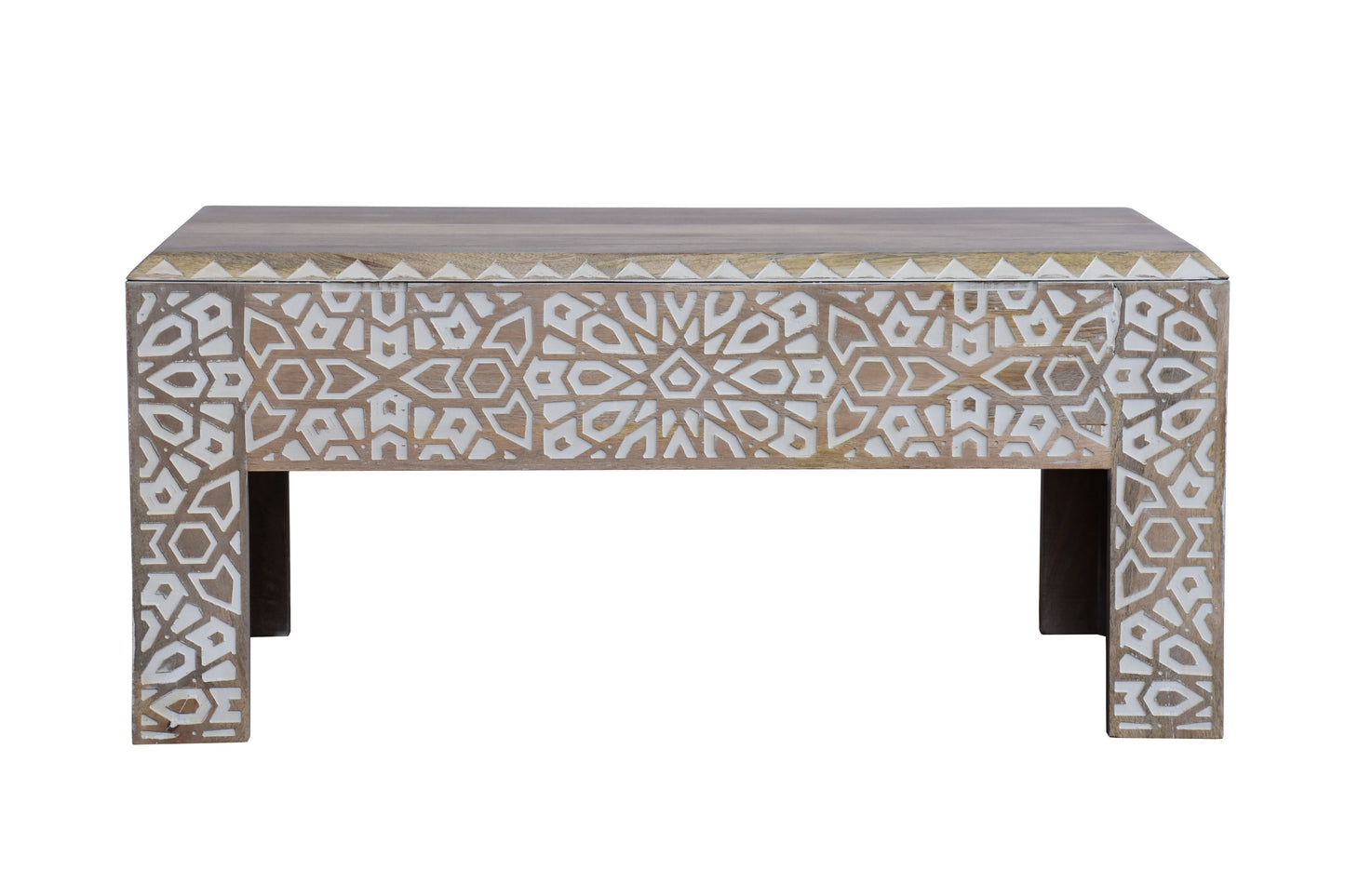 Elegant wooden Coffee Table with intricate carvings