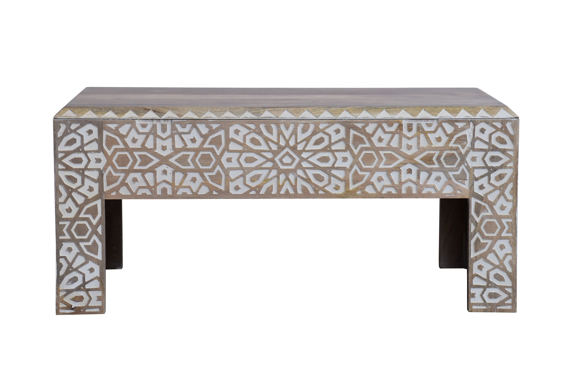 Elegant wooden Coffee Table with intricate carvings