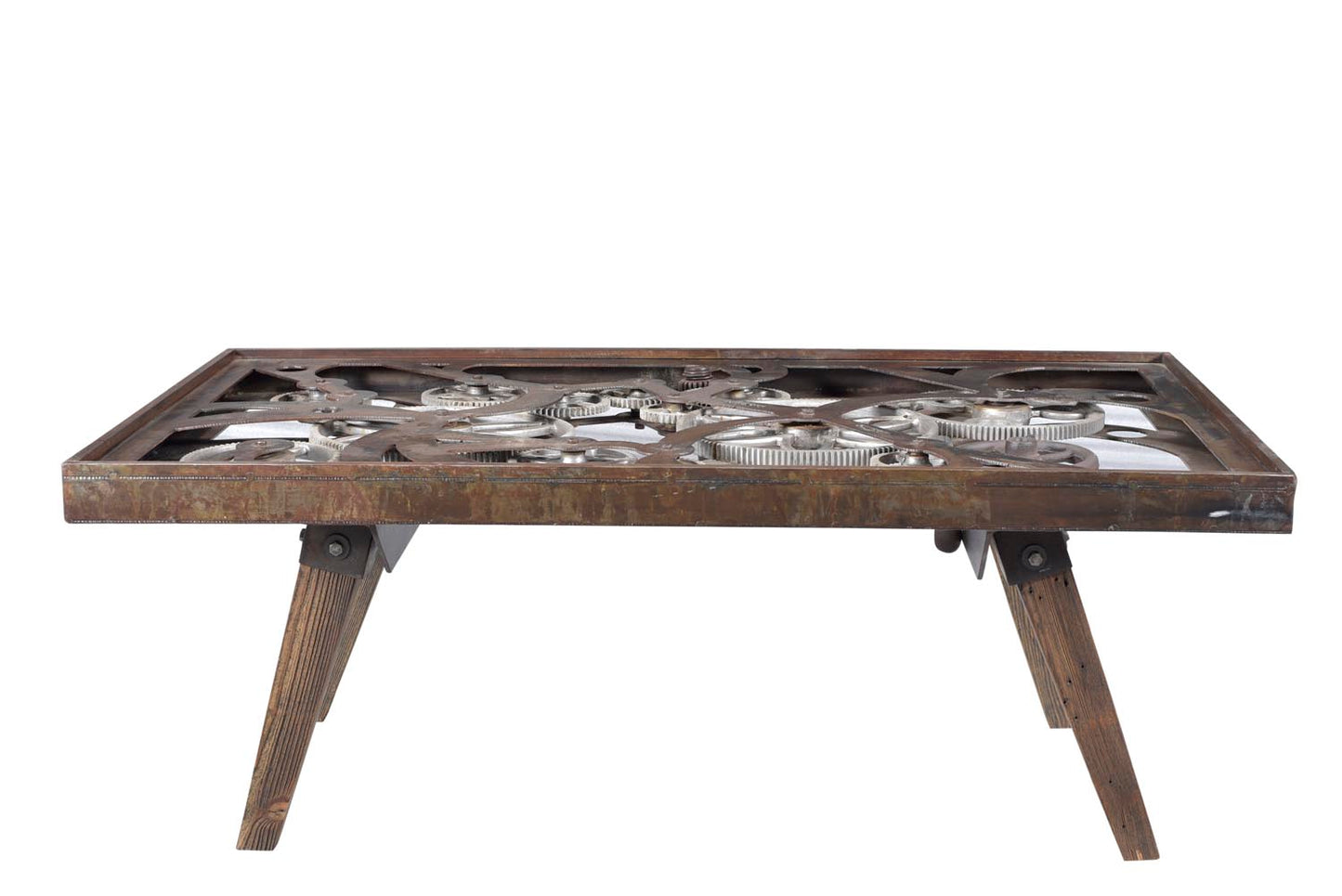 Top-down view showcasing gear design.