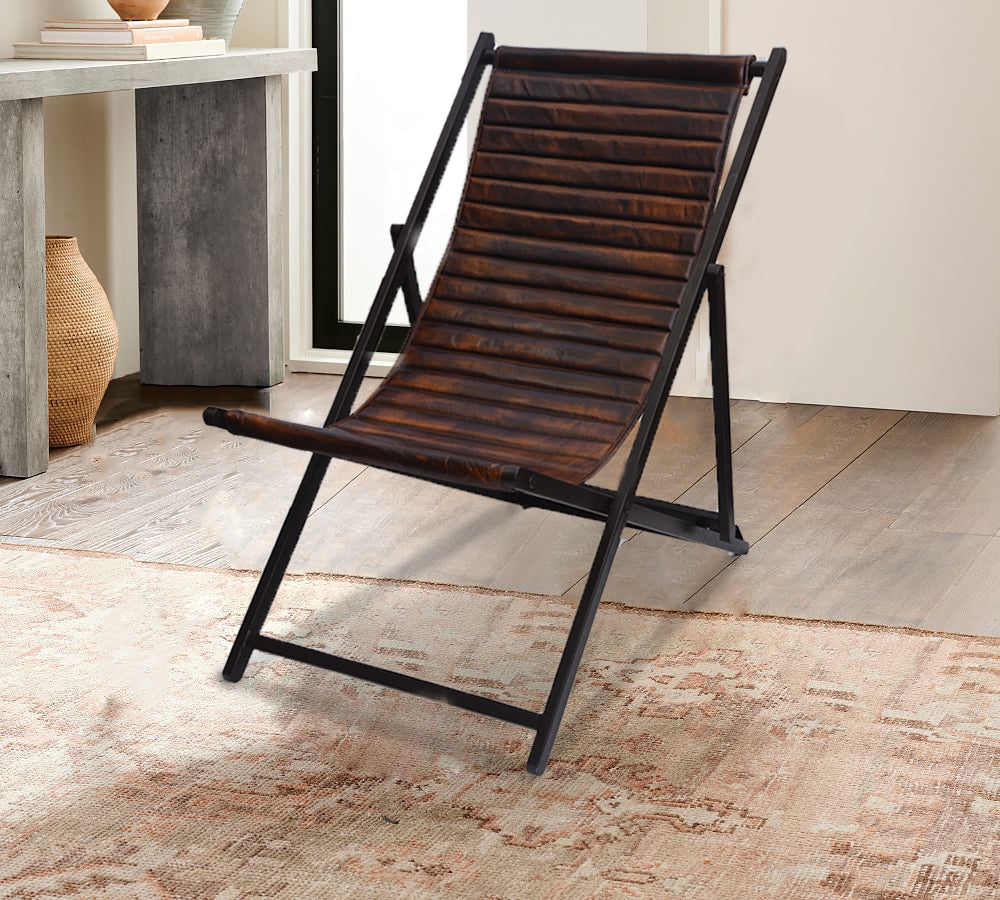 Pacific Sling Chair in a cozy indoor setting