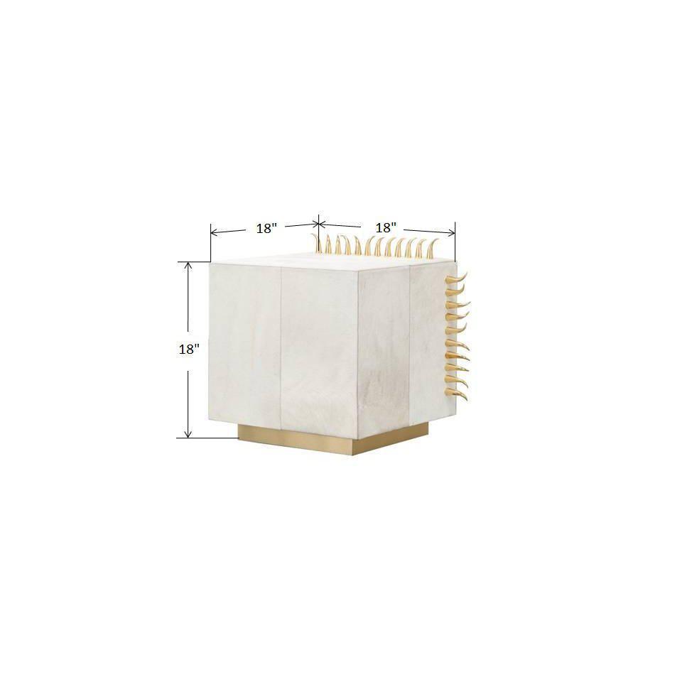 Rhapsody Cream Sidetable Designe Gallerie