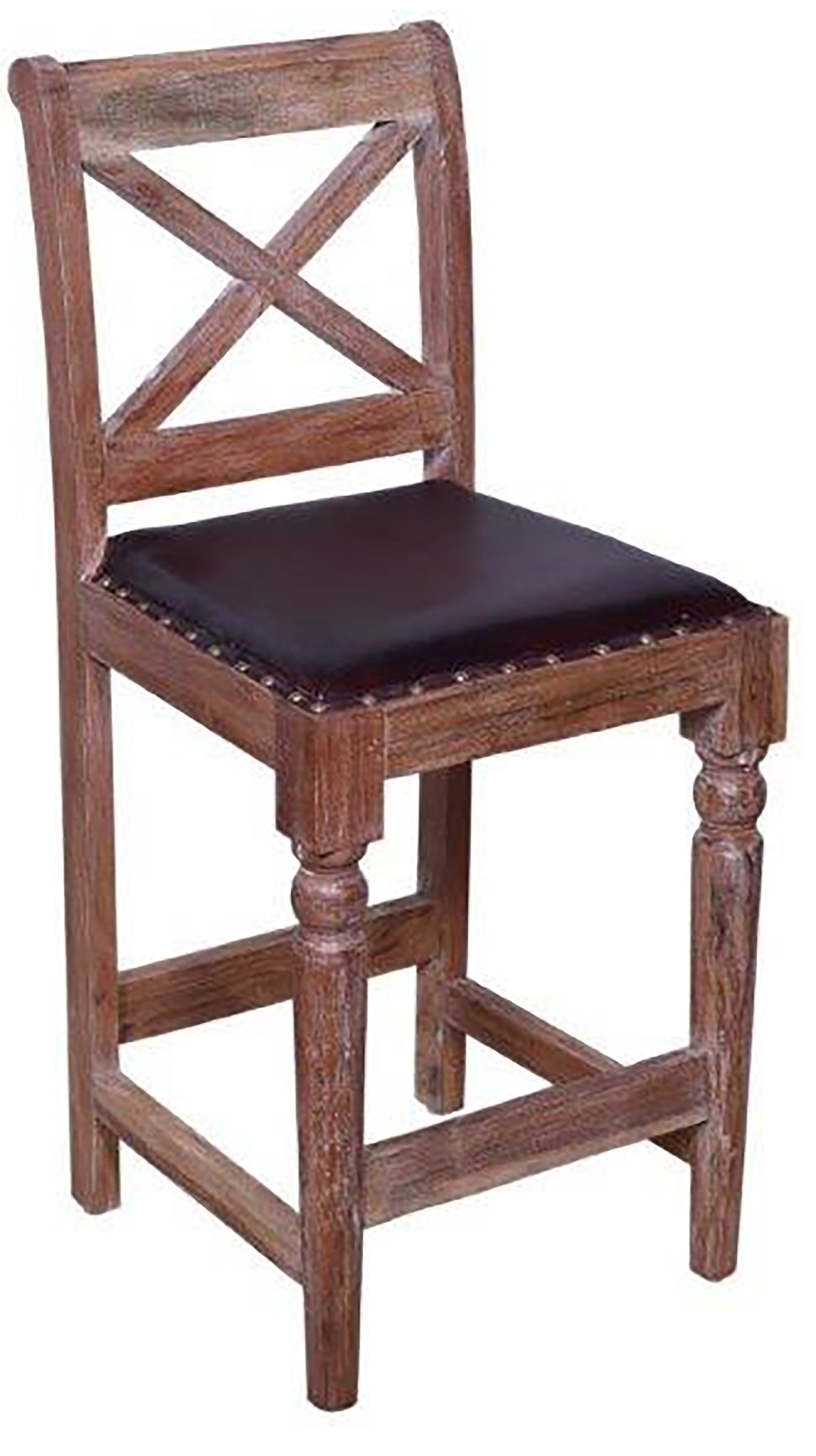 Side view of bar chair