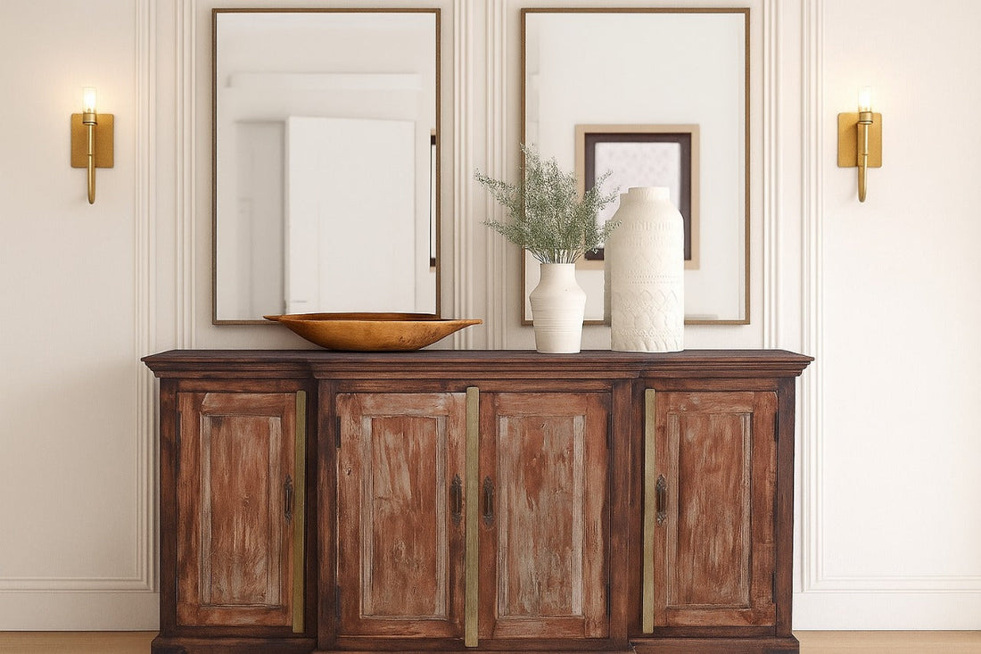 4 Door Sideboard – Transform Your Dining Space with Style and Function