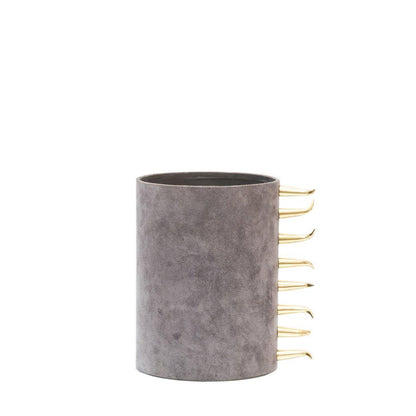 Soren Small Suede Vase