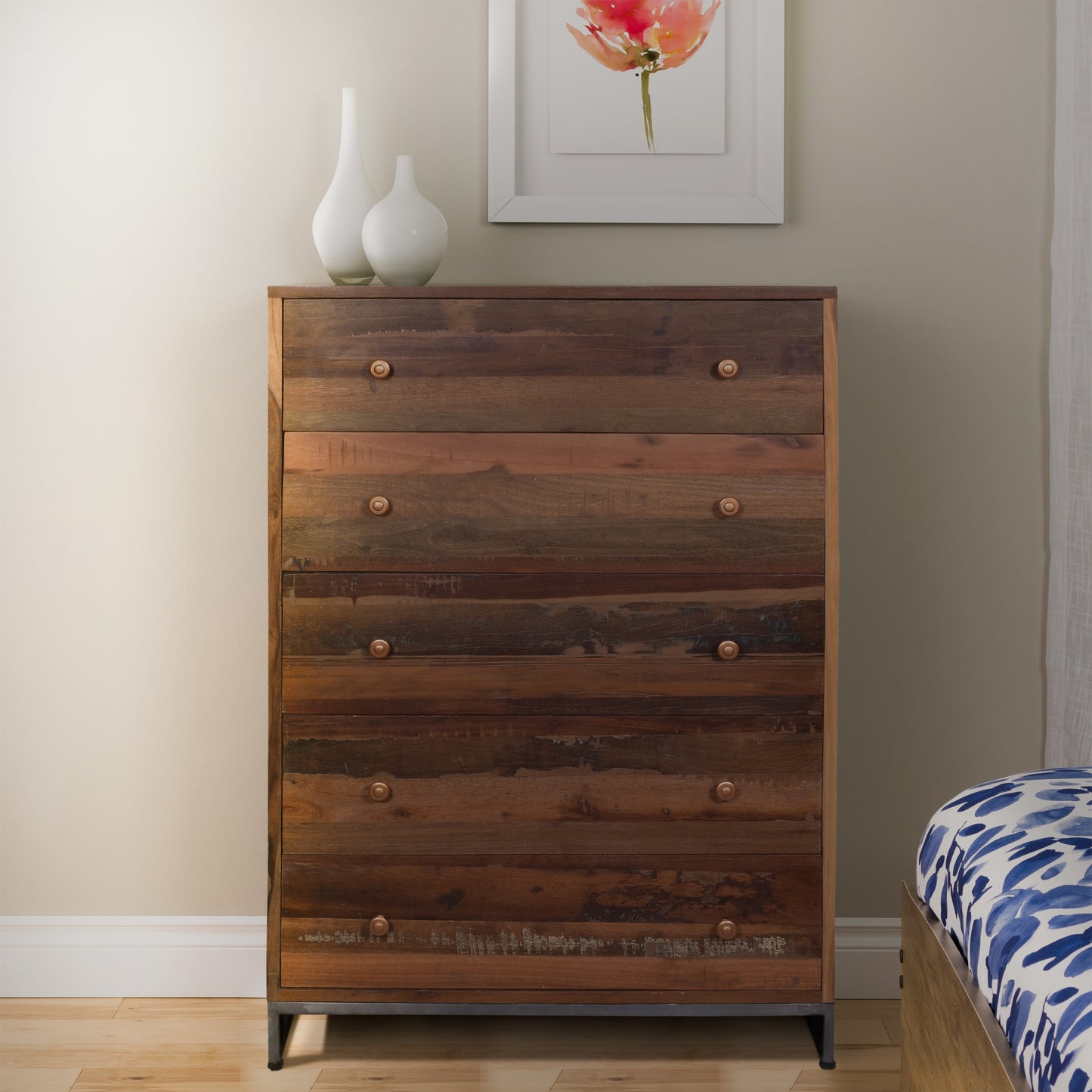 Vern Reclaimed Tallboy Chest