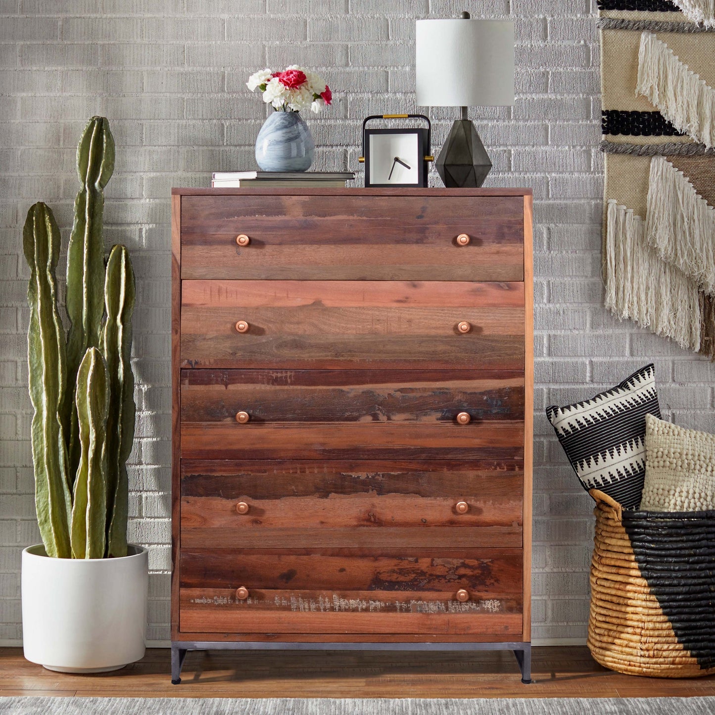 Vern Reclaimed Tallboy Chest