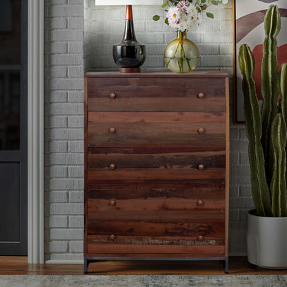 Vern Reclaimed Tallboy Chest