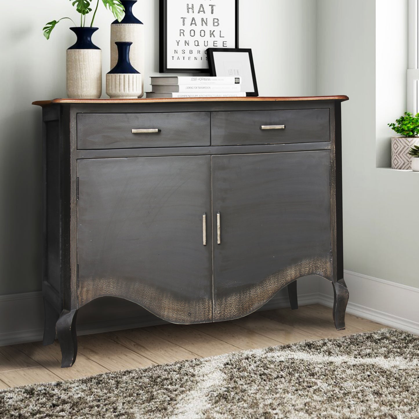 Amia Two Drawer Cabinet