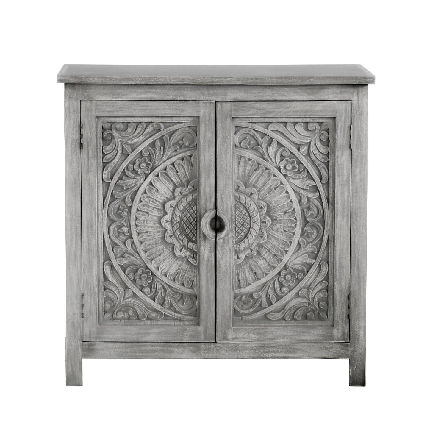 Gissell Handcarved Cabinet