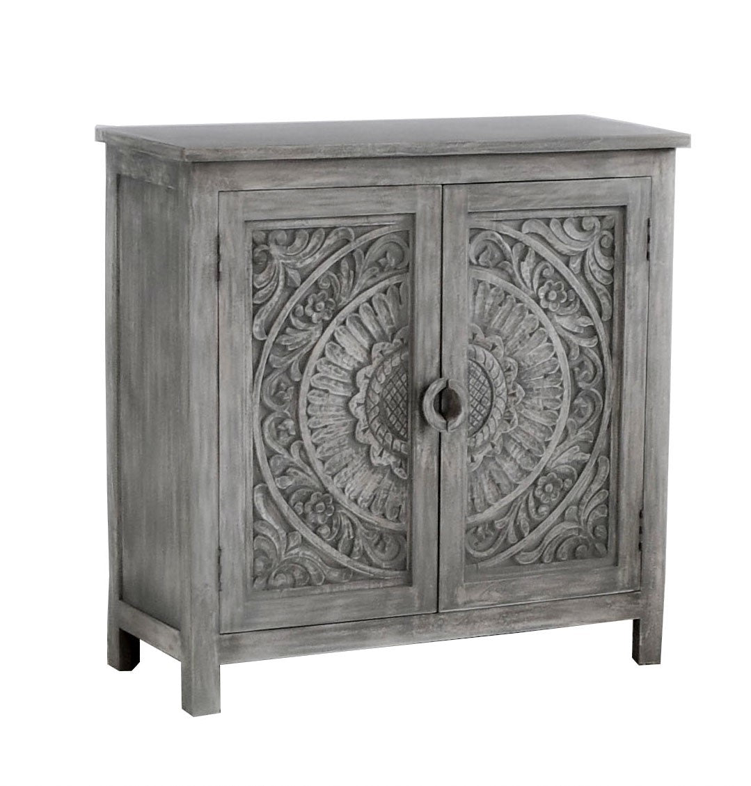 Gissell Handcarved Cabinet