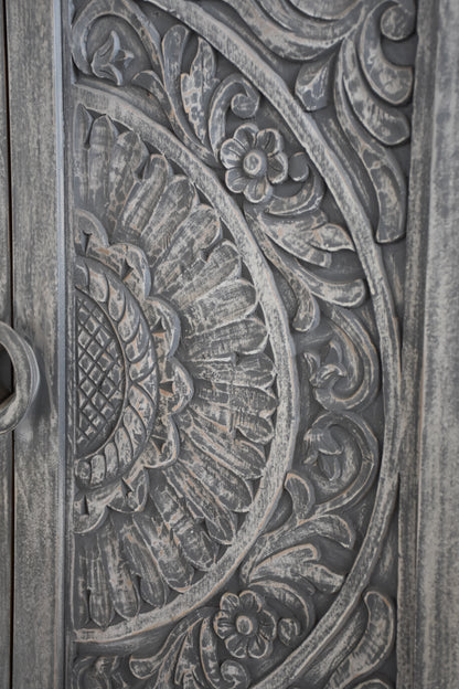 Gissell Handcarved Cabinet