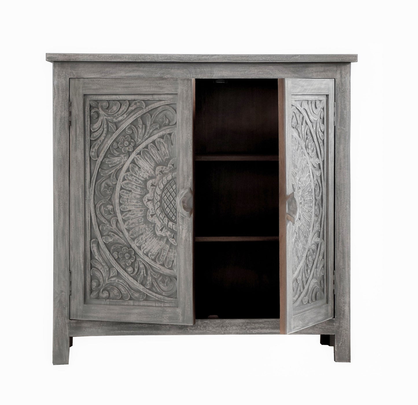 Gissell Handcarved Cabinet