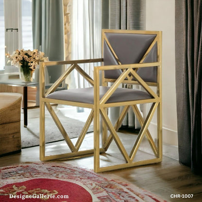 Clover Gold Chair