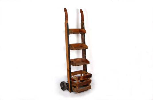 Side view of Norris Industrial Shelf.