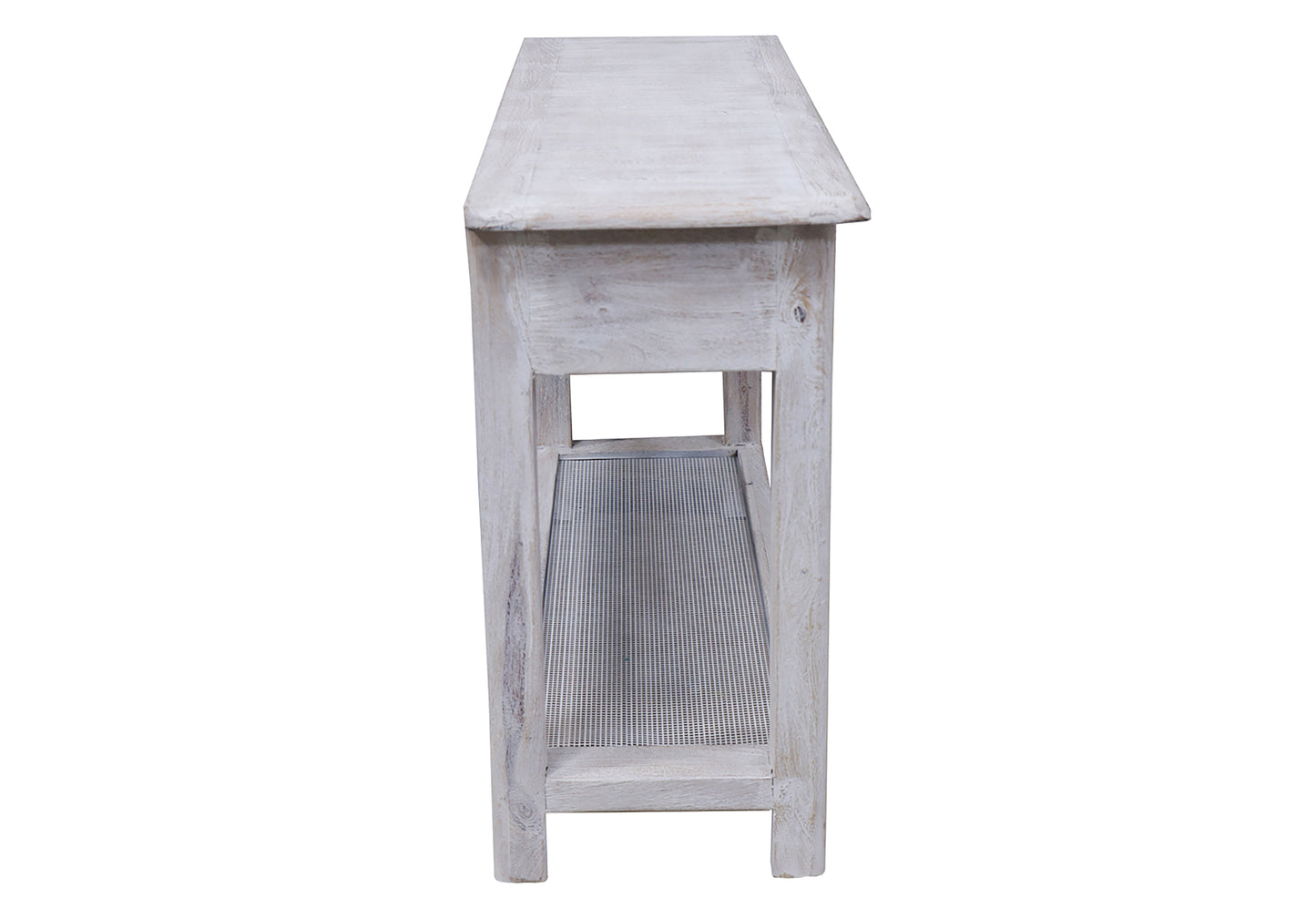 White Washed Console Table