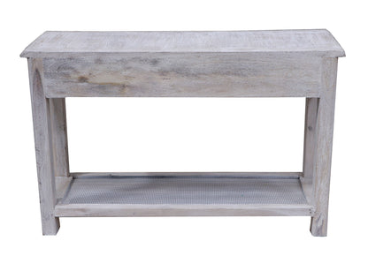 White Washed Console Table