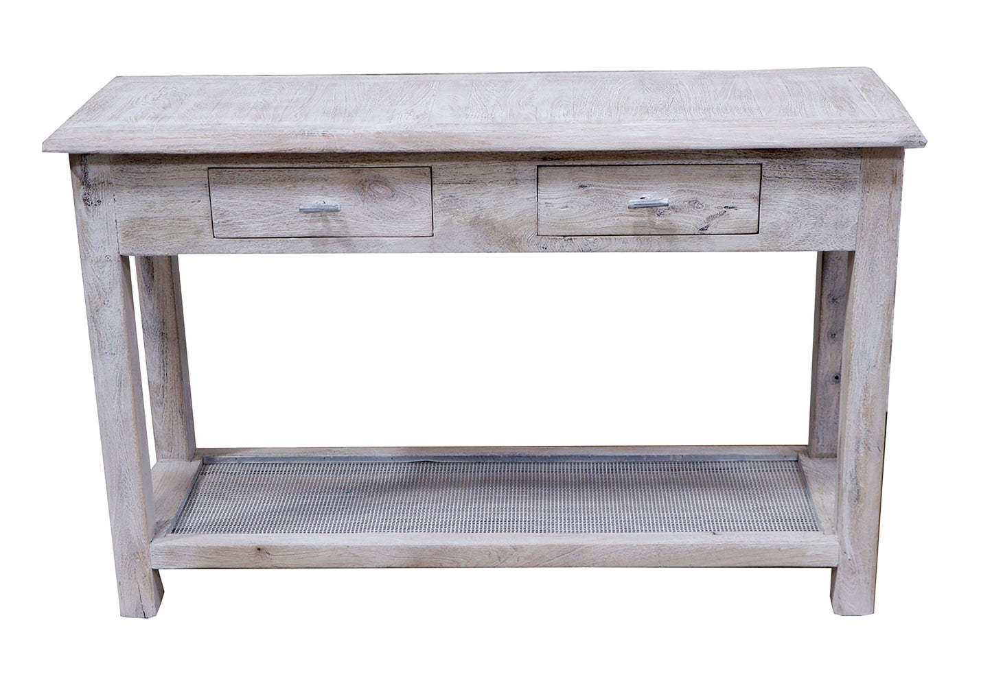 White Washed Console Table